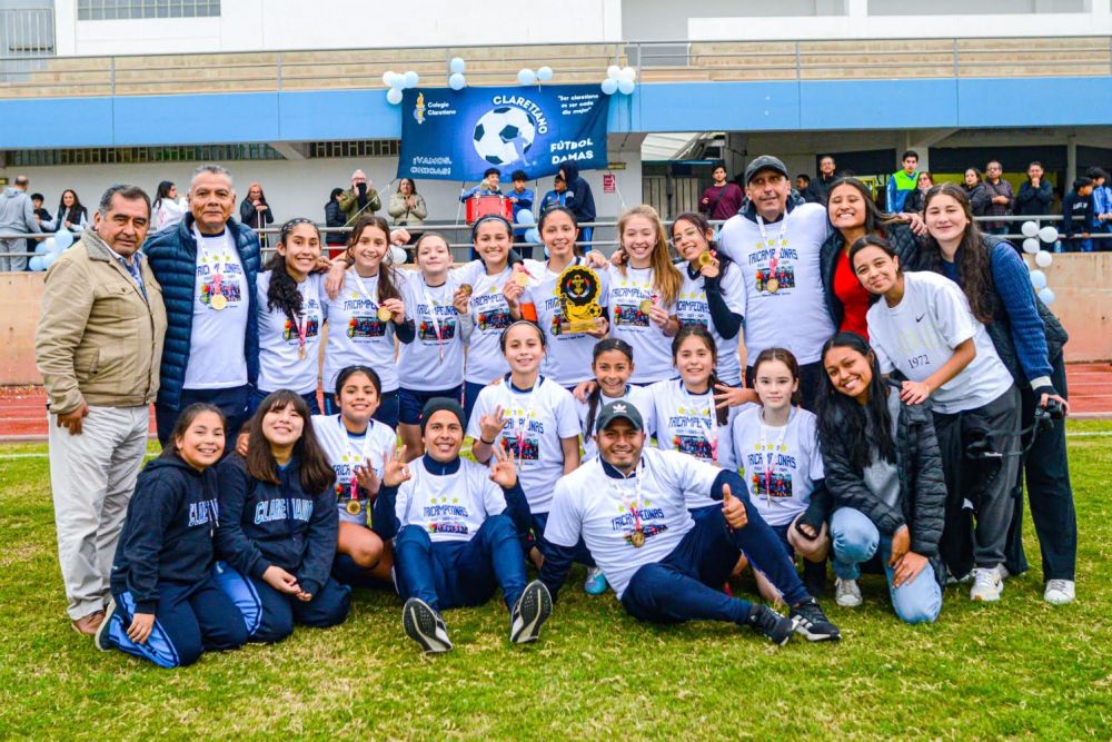 Tricampeonas ADECORE Fútbol Femenino Cat. Menores